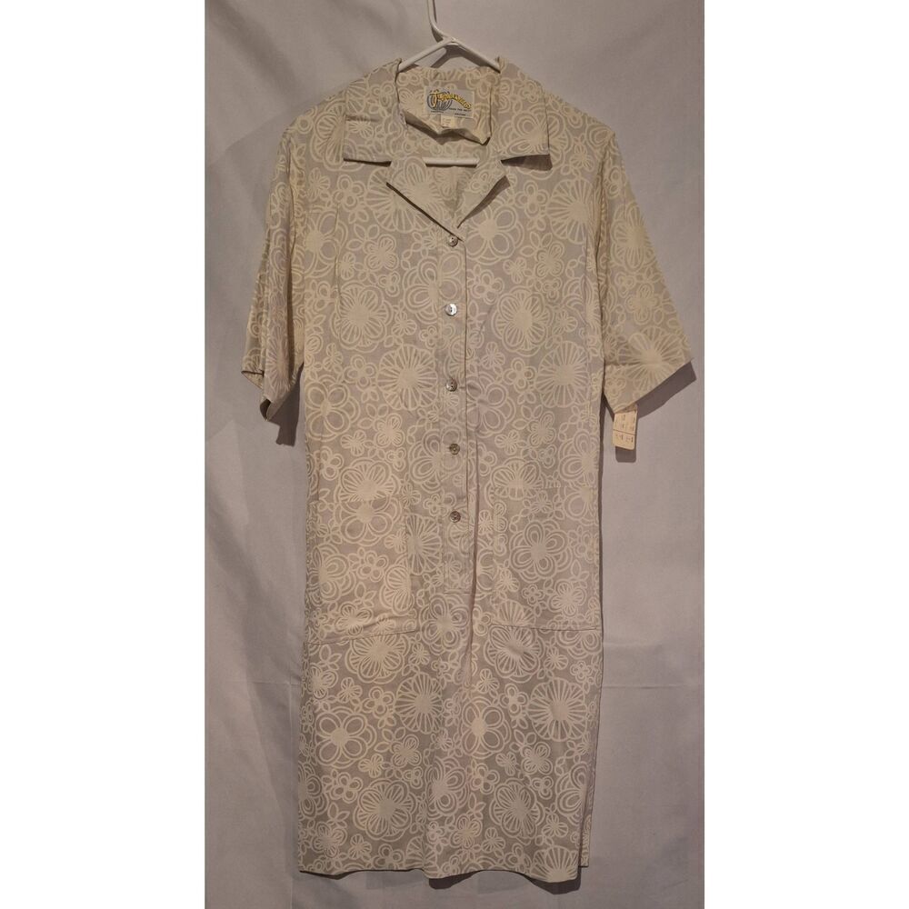 1960's Vintage Tumbleweeds Brown Plaid "The Texan" Shift Dress Sz 20